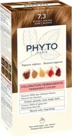 Phyto Color Haarfarbe Kit 7.3 golden blonde, 112ml