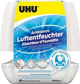 UHU airmax Ambiance Trockenmittel-Luftentfeuchter weiß, 500g