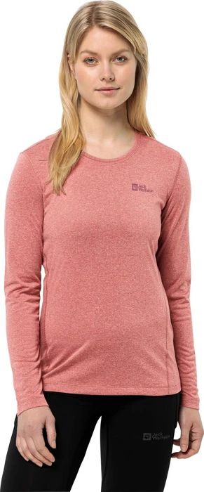 Jack Wolfskin Sky Thermal Funktionsshirt langarm mineral red (Damen)