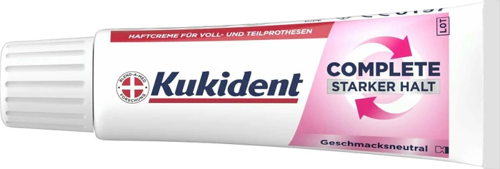 Kukident Complete starker Halt Haftcreme geschmacksneutral, 47g