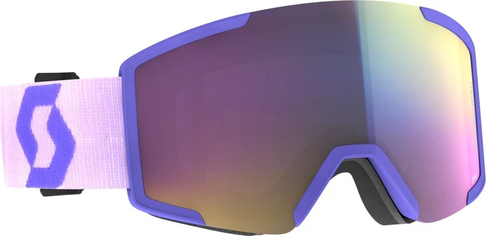 Scott Shield lavender purple/enhancer teal chrome