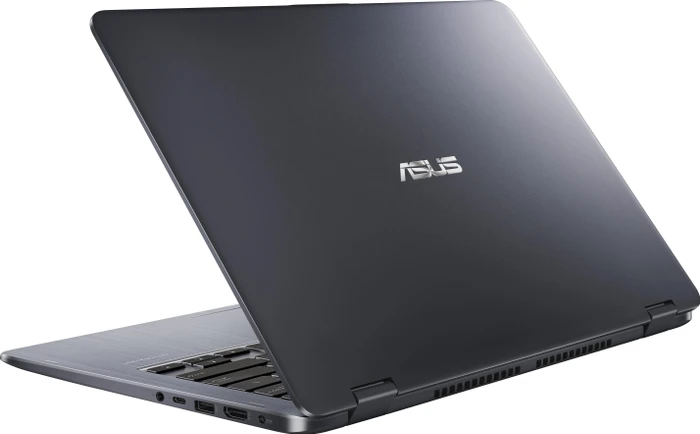ASUS VivoBook Flip 14 TP410UA-EC541T, Star Grey, Core i5-8250U, 8GB RAM, 256GB SSD, DE