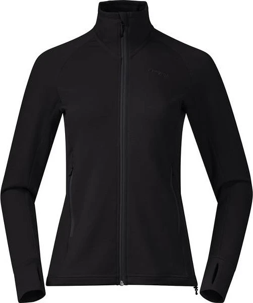 Bergans Ulstein Wool Funktionsjacke schwarz (Damen)