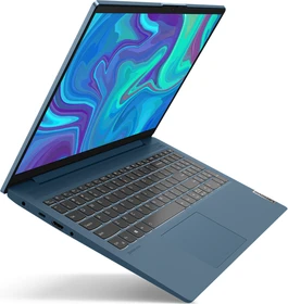 Lenovo IdeaPad 5 15IIL05, Light Teal, Core i7-1065G7, 16GB RAM, 512GB SSD, GeForce MX350, DE