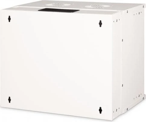 Digitus Professional SoHo Pro Line 19" Wandgehäuse 9HE, unmontiert, Stahltür, IP20, RAL 7035, 400mm tief