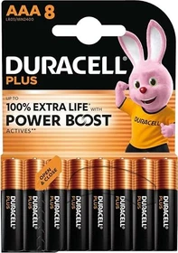Duracell Plus Power Boost Micro AAA, 8er-Pack