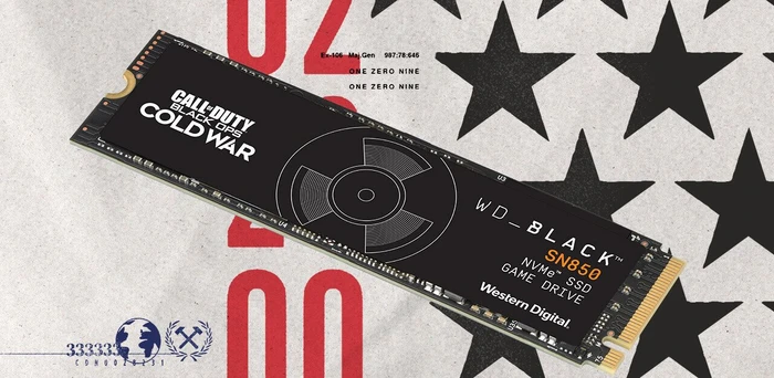 Western Digital WD_BLACK SN850 NVMe SSD - Special Edition Call of Duty Black Ops Cold War 1TB, M.2 2280 / M-Key / PCIe 4.0 x4
