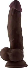 Shaft Model N Dildo 21.5cm hautfarbe/dunkel