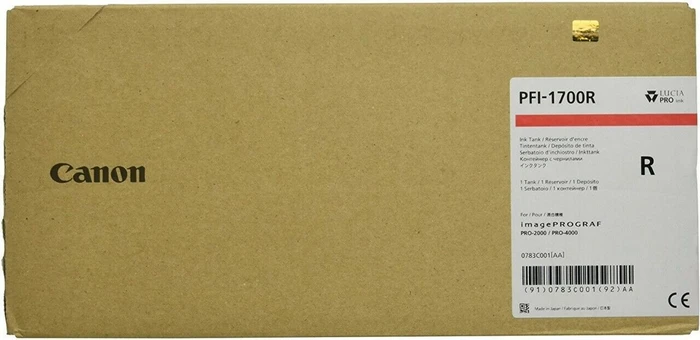 Canon Tinte PFI-1700R rot