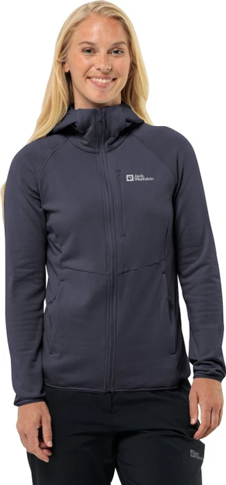 Jack Wolfskin Kolbenberg Hooded FZ Jacke graphite (Damen)