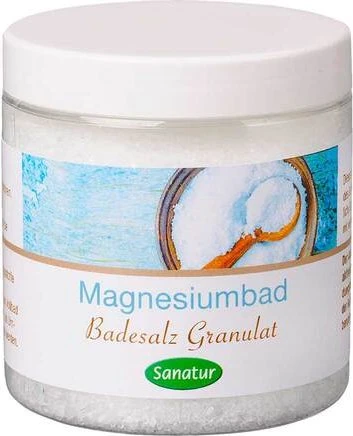 Sanatur Magnesiumbad Badesalz Granulat, 1.00kg