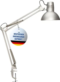 Maul Maulstudy Klemmleuchte silber