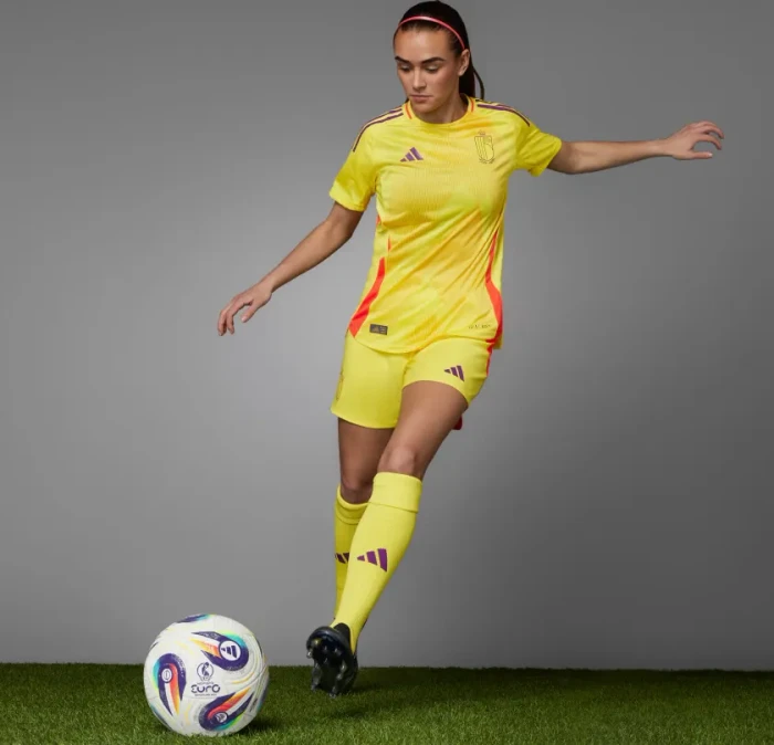 adidas UEFA EURO 2025 Belgien Frauenteam Authentic Auswärtstrikot (Damen)