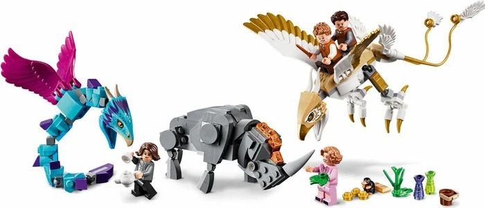 LEGO Fantastic Beasts - Newts Koffer der magischen Kreaturen