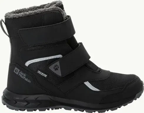 Jack Wolfskin Woodland Wt Texapore High schwarz (Junior)
