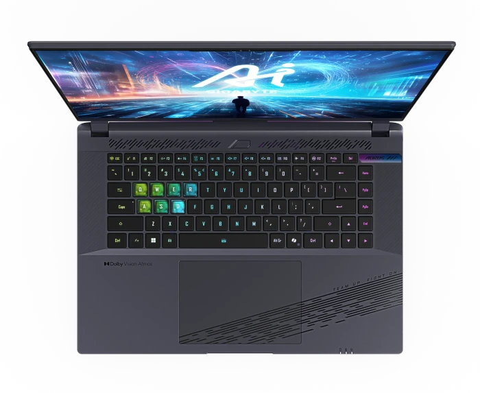 GIGABYTE AORUS 16X 9SG-43DEC54SH, Core i7-13650HX, 16GB RAM, 1TB SSD, GeForce RTX 4070, DE