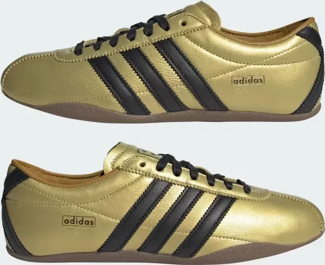 adidas Tokyo gold metallic/core black/preloved bronze (Damen)