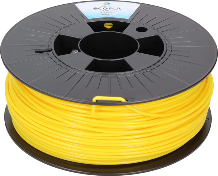 3DJake ecoPLA, gelb, Spule, 1.75mm, 1.00kg