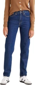 Levi's 1980er-Jahre Mom Jeans dark indigo stonewash (Damen)