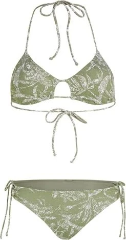 O'Neill Madrid Jensen Bikini-Set green textured jungle (Damen)