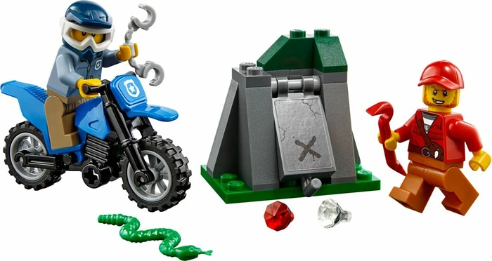 LEGO City Gebirgspolizei - Offroad-Verfolgungsjagd