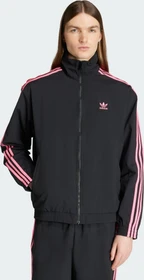 adidas Adicolor Woven Firebird Originals Trainingsjacke black/lucid pink (Herren)