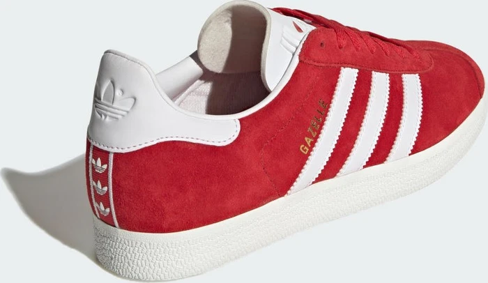 adidas Gazelle better scarlet/cloud white/core white