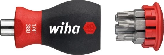 Wiha 3801 Stubby Bitset, 6-tlg.