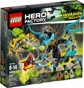 LEGO Hero Factory Invasion from Below - Queen Beast vs. Furno, Evo & Stormer
