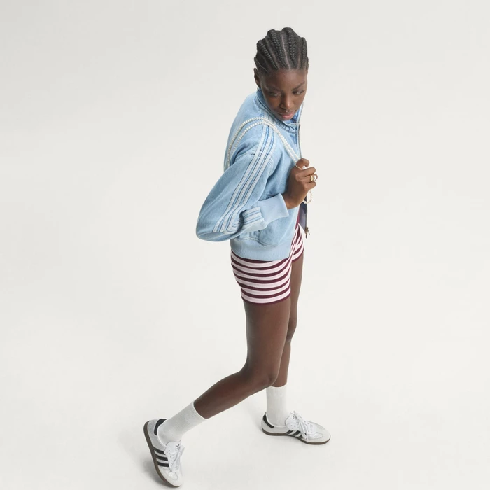 adidas Firebird Denim Trainingsjacke light denim (Damen)