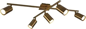 Trio Marley 5-flammig altmessing