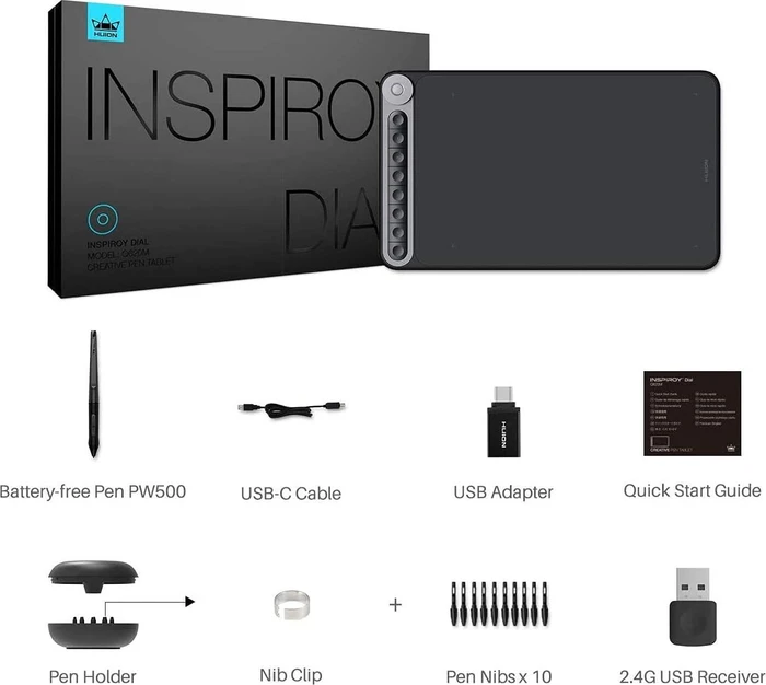 Huion Inspiroy Dial Q620M