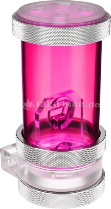 PrimoChill CTR Phase 2 120mm Laing D5, Acetal klar, UV pink