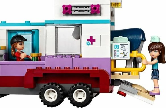 LEGO Friends - Pferdeanhänger und Tierärztin