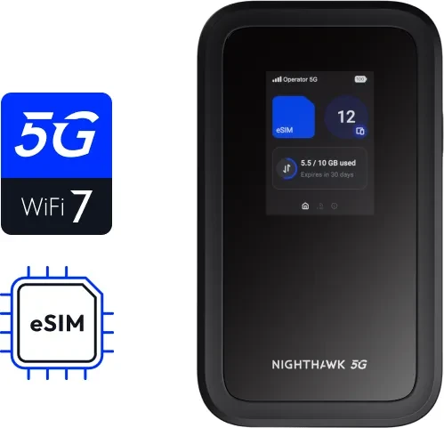 Netgear Nighthawk M7, 5G, BE3600