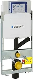 Geberit GIS Element für Wand-WC, 114cm, mit Sigma UP-Spülkasten 12cm (UP320), für Geruchsabsaugung mit Abluft