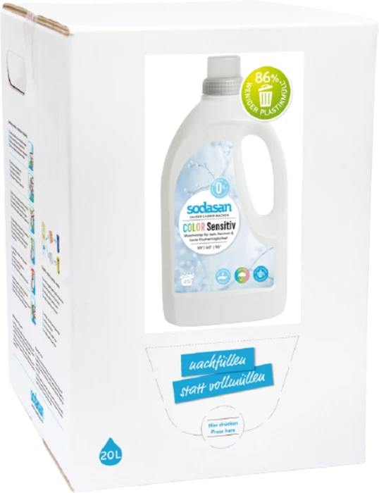 Sodasan Öko Color Sensitiv Flüssigwaschmittel, 5l
