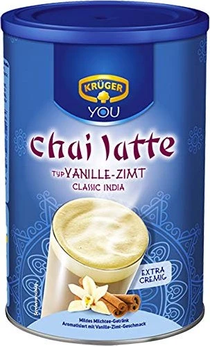 Krüger You Chai Latte Vanille-Zimt Teepulver, 450g