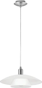 Eglo Brenda Pendelleuchte 39.5cm weiß/nickel matt