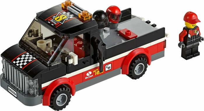 LEGO City Starke Fahrzeuge - Rennmotorrad-Transporter