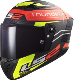 LS2 FF805 Thunder Carbon Attack HI-VIS matt