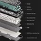 Akko Monsgeek M1 V5 TMR Mechanical Keyboard, Black & Silver, LEDs RGB, hot-swap, AstroAim Magnetic, USB/Bluetooth, DE Vorschaubild