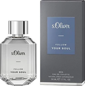 s.Oliver Follow Your Soul Men Eau de Toilette, 50ml