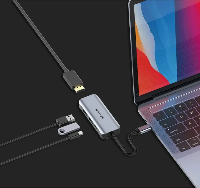 Targus HyperDrive 4-in-1, USB-C 3.0 [Stecker]