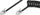 Wentronic Goobay Telefonhörer-Spiralkabel RJ-10/RJ-10 2m schwarz (50270)