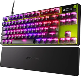 SteelSeries Apex Pro TKL Gen 3, Cyber Speed Edition, schwarz/gelb, OmniPoint 3.0, USB, US (64980)