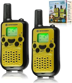 Bresser Junior Walkie-Talkie green lime, 2er-Pack