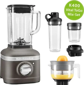 KitchenAid K400 5KSB4026EGR Artisan Standmixer imperial grey