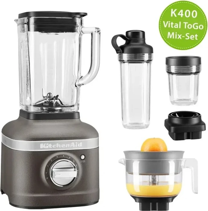 KitchenAid K400 5KSB4026EGR Artisan Standmixer imperial grey