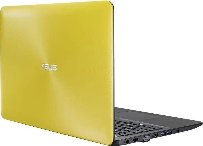 ASUS F555LB-XO279H, gelb, Core i7-5500U, 8GB RAM, 256GB SSD, GeForce 940M, DE
